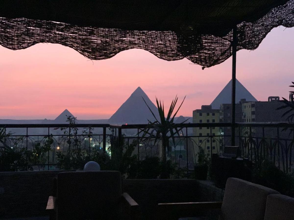 Draz Pyramids View Bed & Breakfast Kafrat al Jabal Exterior photo