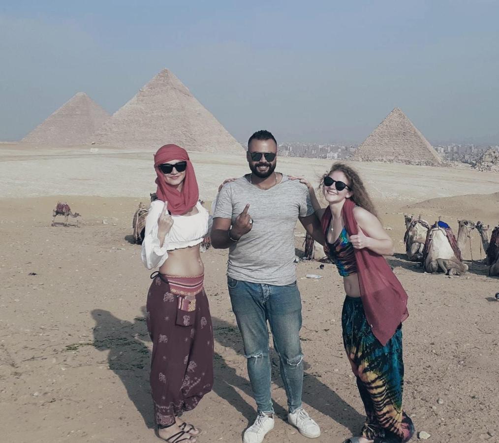 Draz Pyramids View Bed & Breakfast Kafrat al Jabal Exterior photo