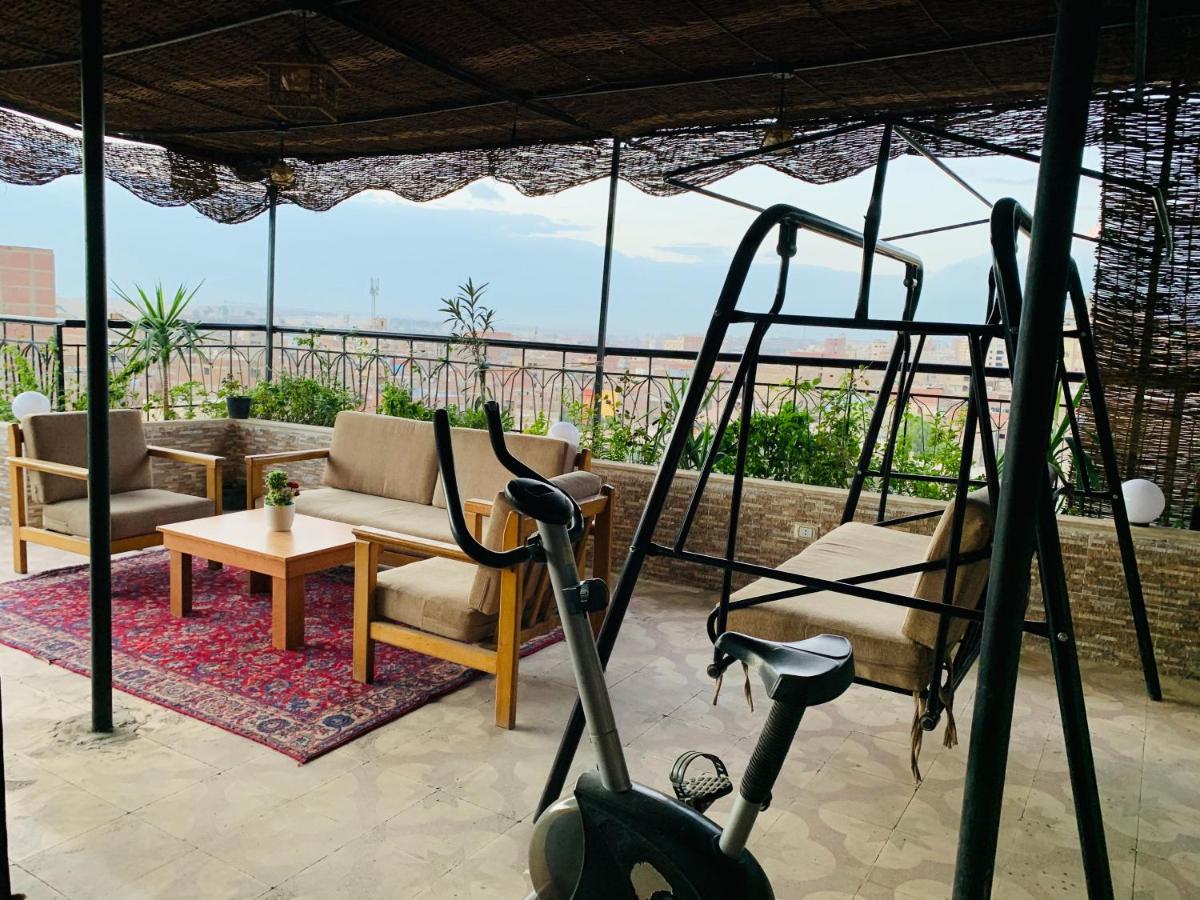 Draz Pyramids View Bed & Breakfast Kafrat al Jabal Exterior photo