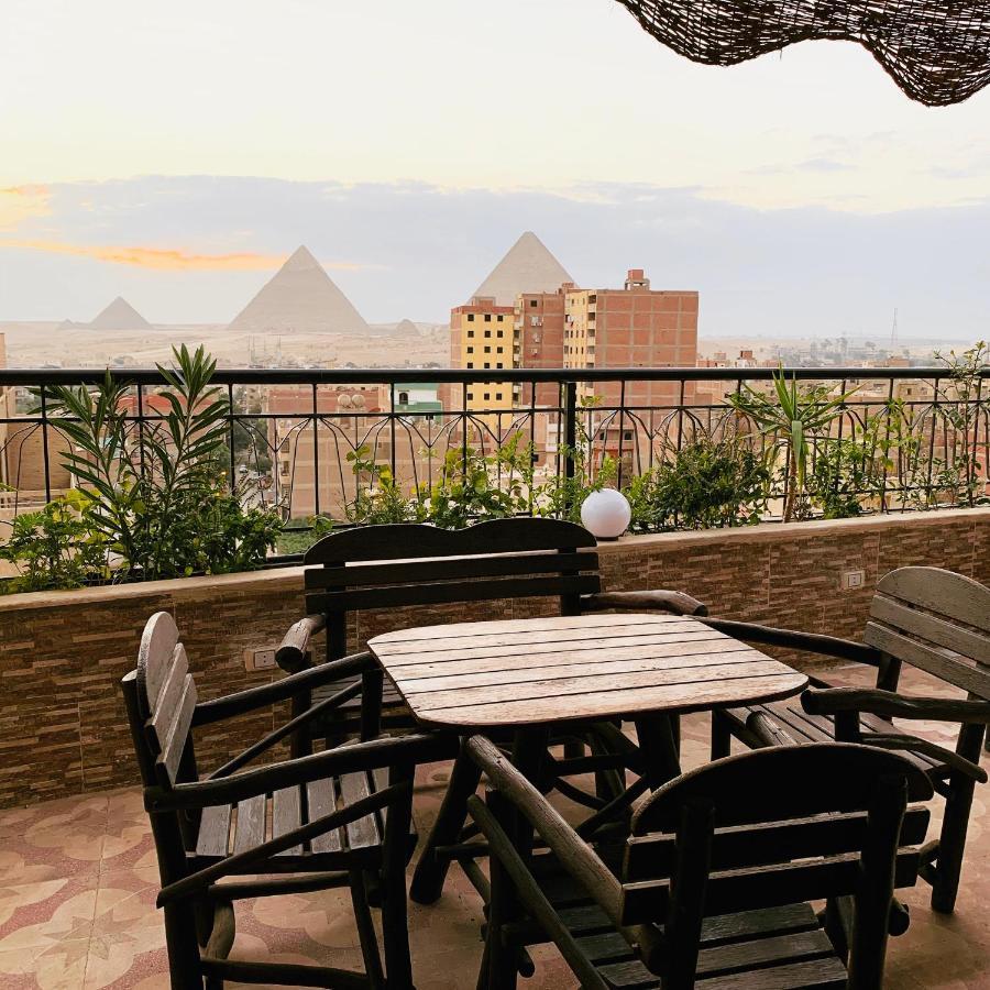 Draz Pyramids View Bed & Breakfast Kafrat al Jabal Exterior photo