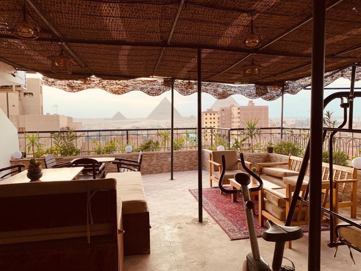 Draz Pyramids View Bed & Breakfast Kafrat al Jabal Exterior photo