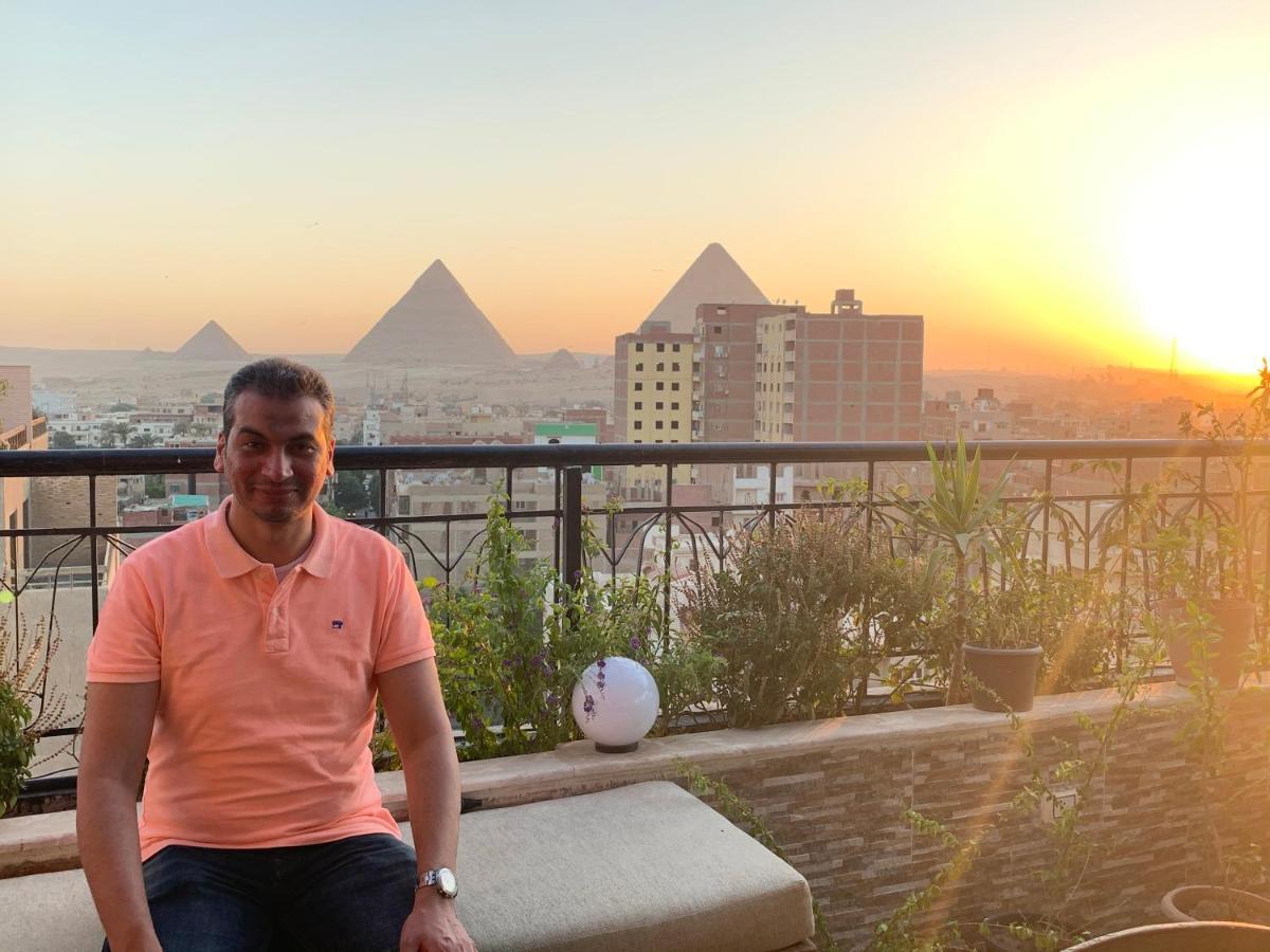 Draz Pyramids View Bed & Breakfast Kafrat al Jabal Exterior photo